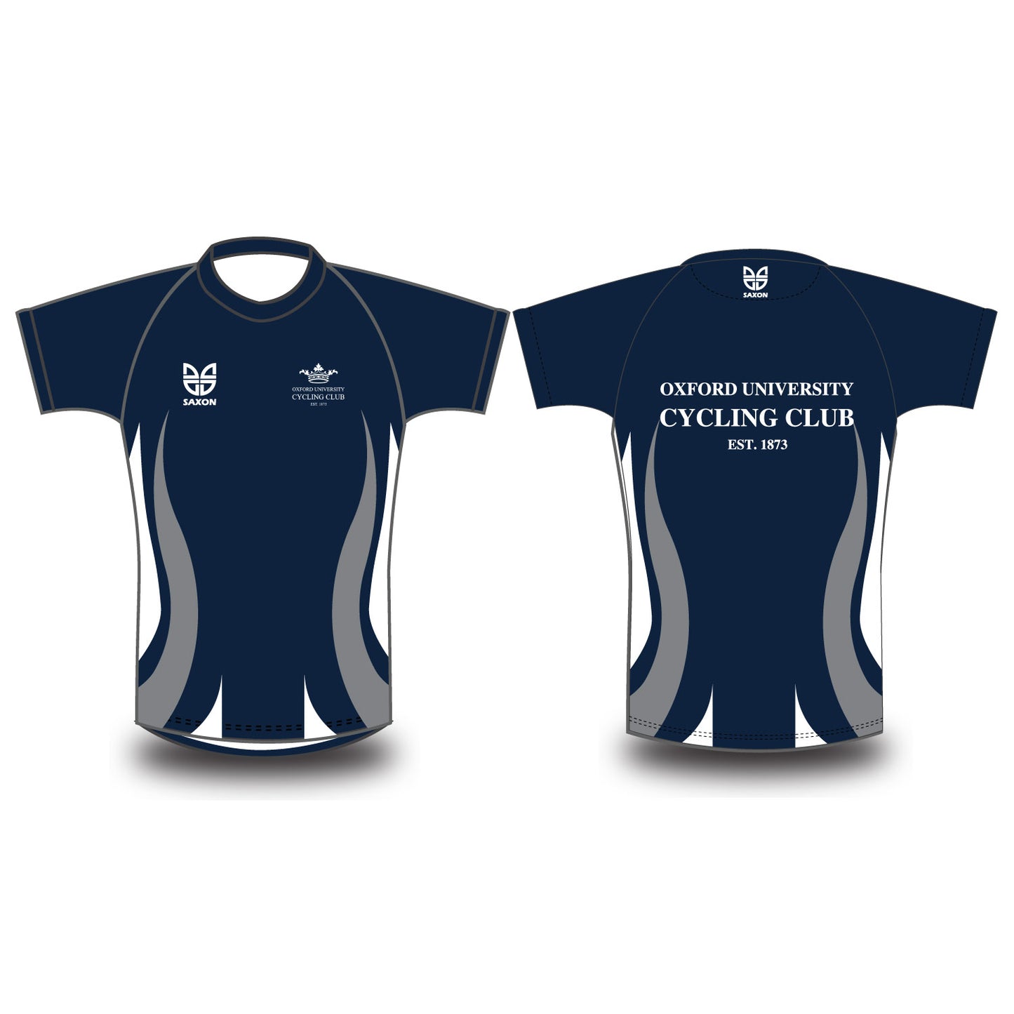Oxford University Cycling Club Flames T-shirt