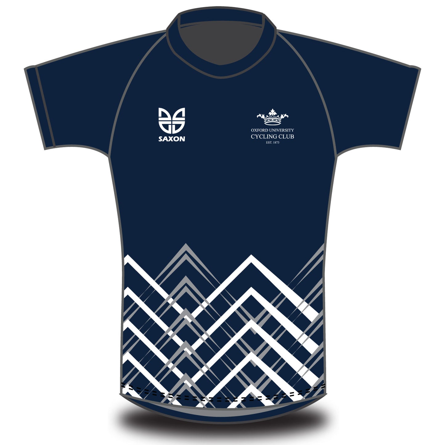 Oxford University Cycling Club Peaks T-shirt