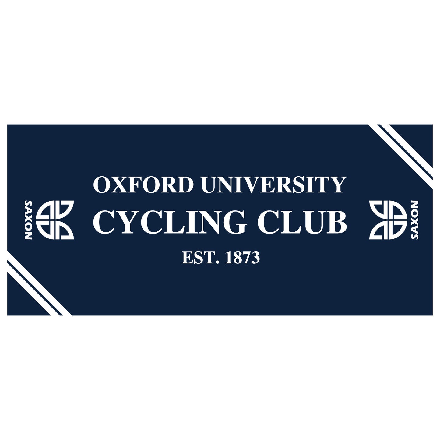 Oxford University Cycling Club Stripes Towel