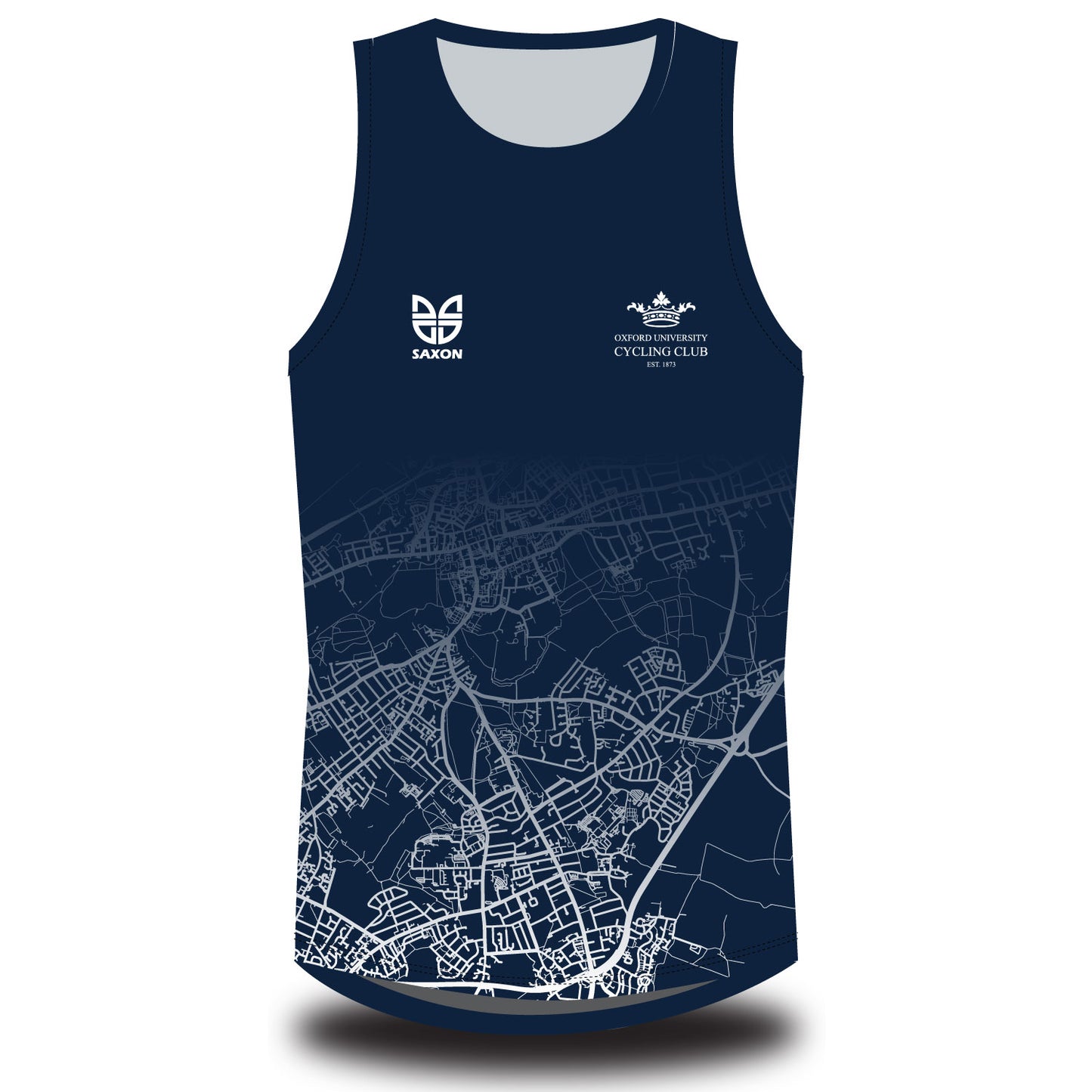 Oxford University Cycling Club Map Vest