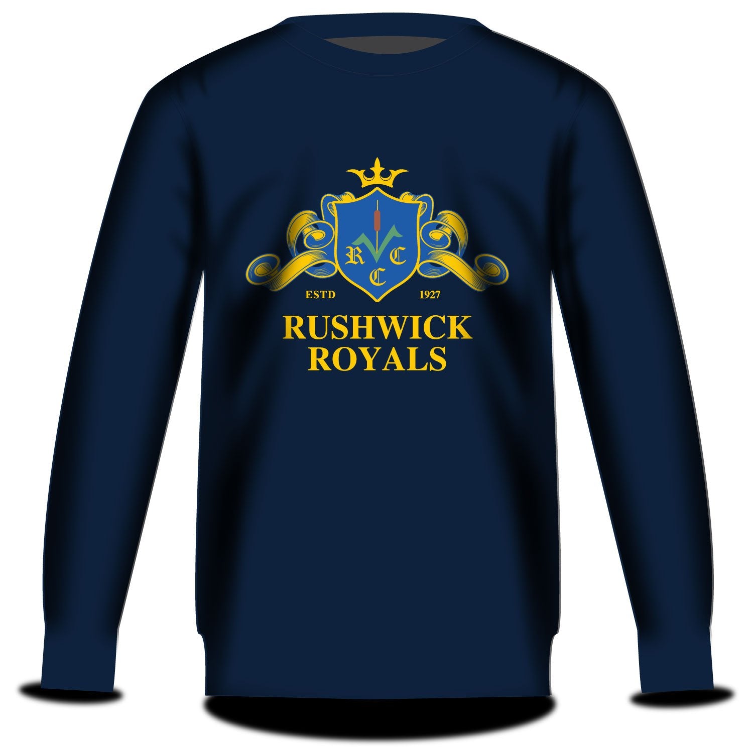 rushwick royals sweatshirt front