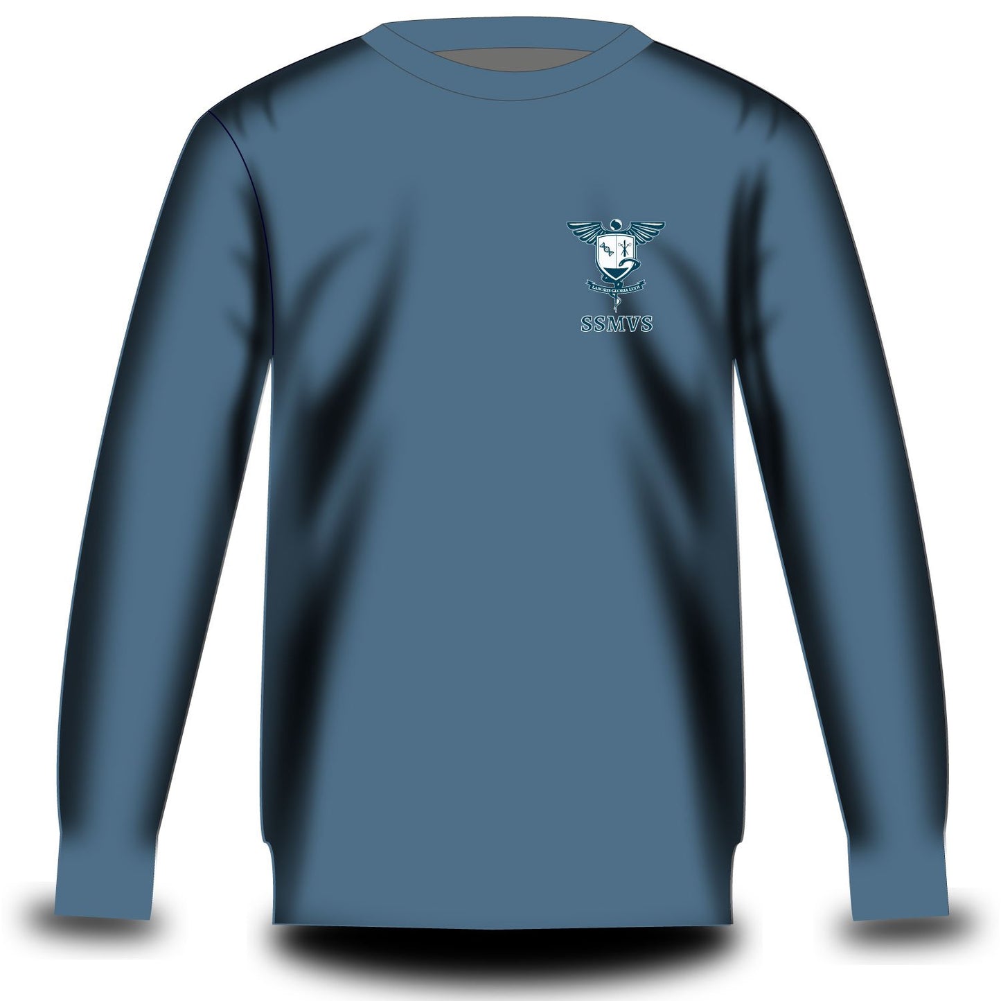 sidney sussex medical and veterinary society sweatshirt airforce blue