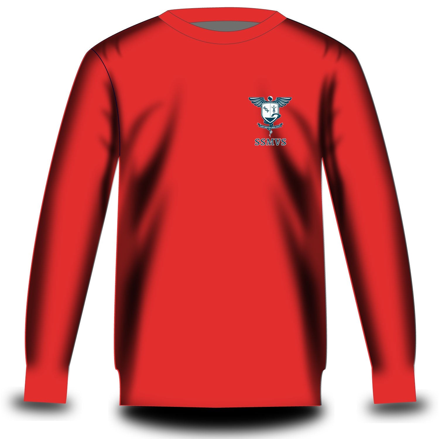 sidney sussex medical and veterinary society sweatshirt fire red