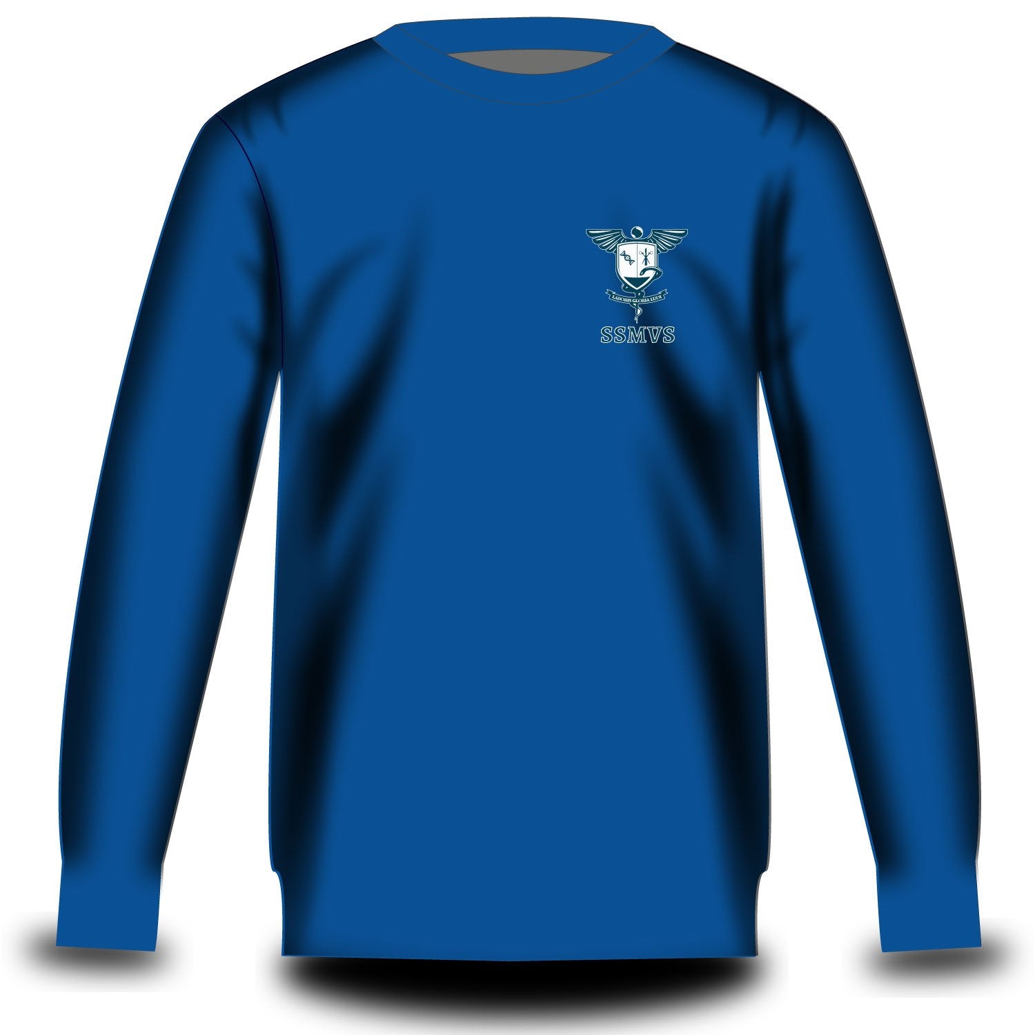 sidney sussex medical and veterinary society sweatshirt royal blue