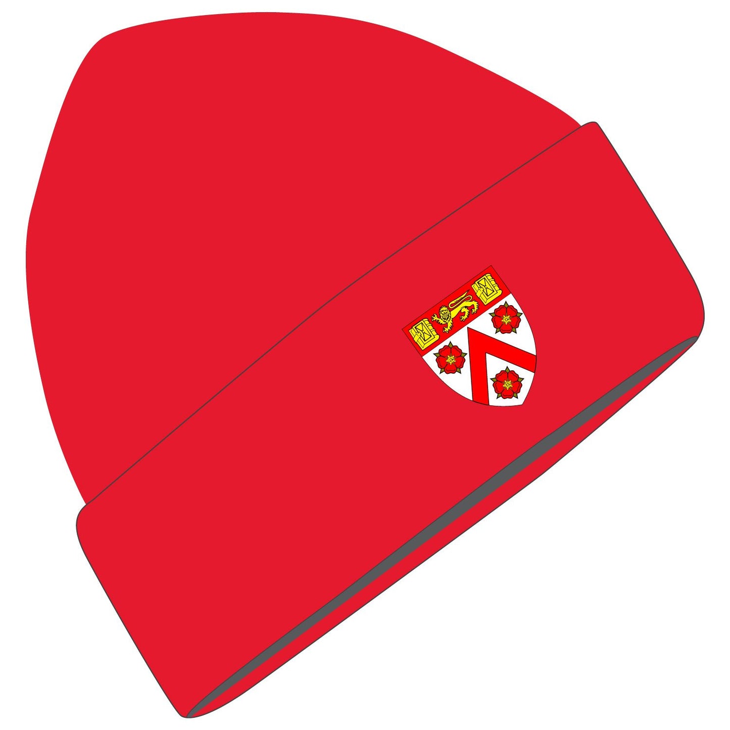 trinity college rugby beenie red