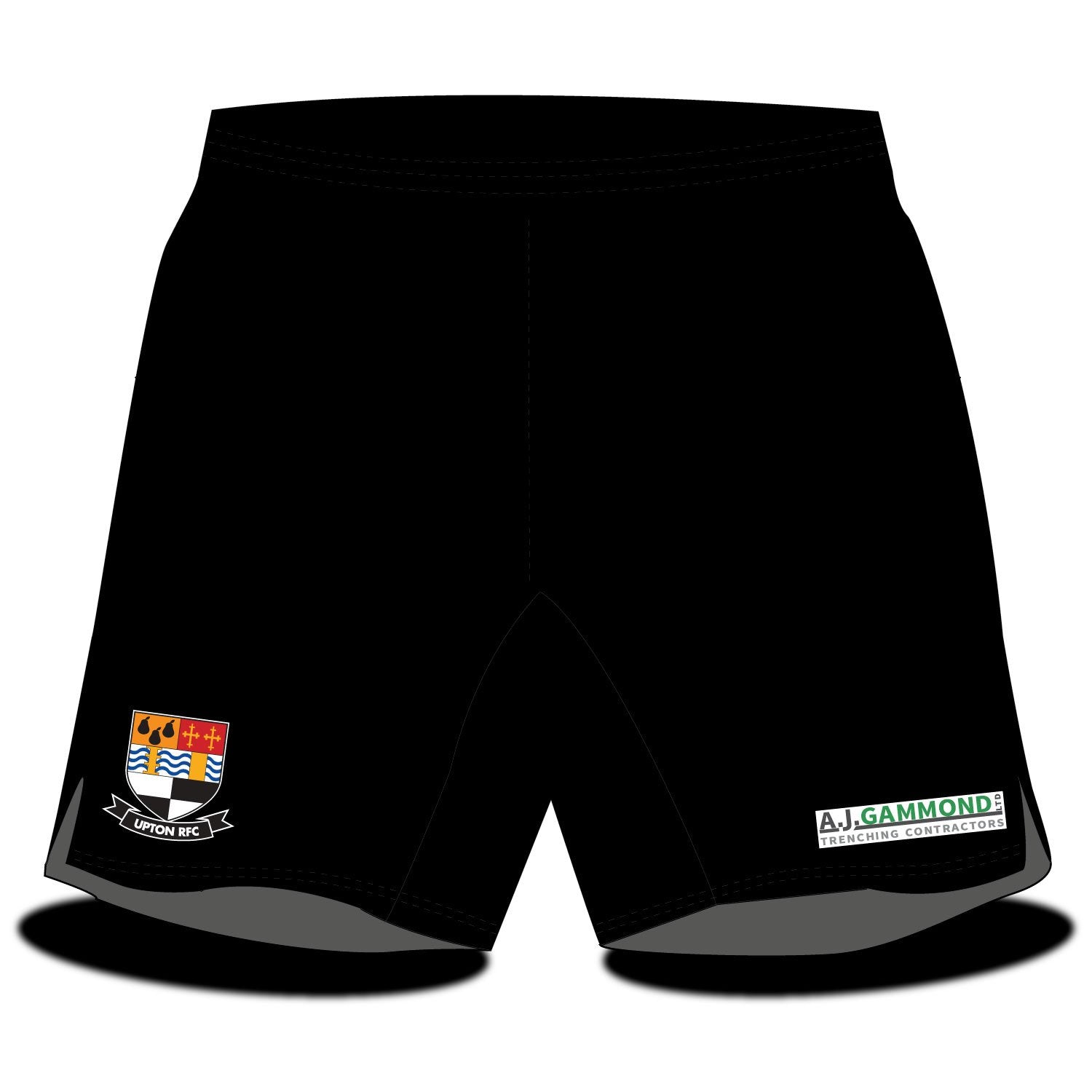 upton rfc match short front